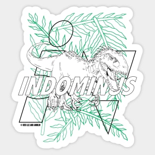 D.I.Y. Indominus Sticker